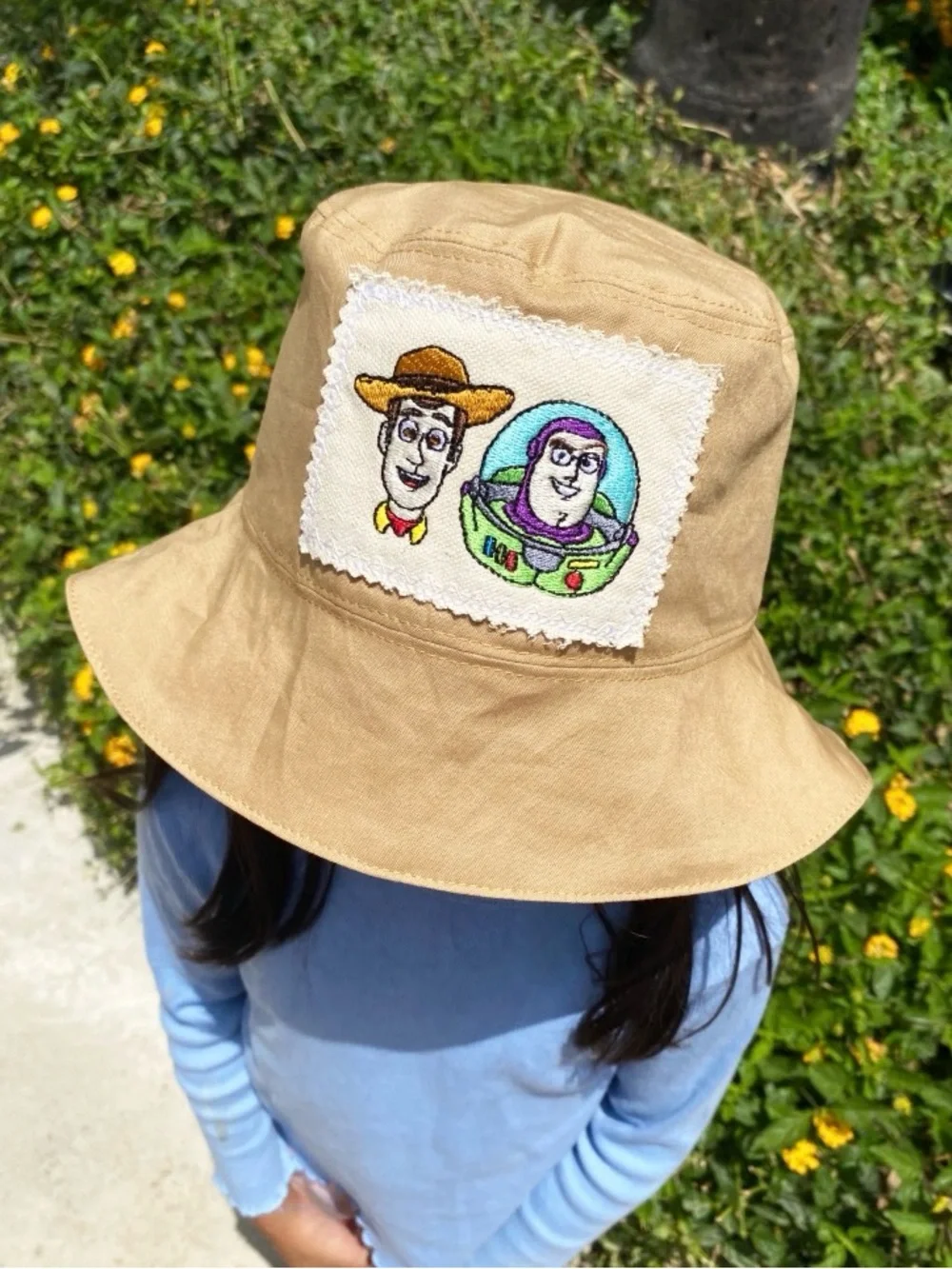 Toy Story Forky Tan Reversible Kids Bucket Hat